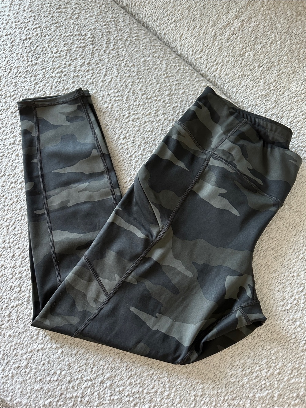 Athleta Women’s Camo Leggings - Olive and Black